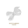 杜丽花园DULY GARDEN 法国高端设计胸针品牌白满镶蝴蝶结礼品配饰 11289ZW 商品缩略图2