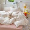 【全棉双层纱四件套】A类全棉，高密高支！轻薄透气，柔软丝滑，亲肤舒适！双层立体组织，紧实耐用！还会越洗越软糯！AB版面设计，层次丰富！【LL—X】 商品缩略图7