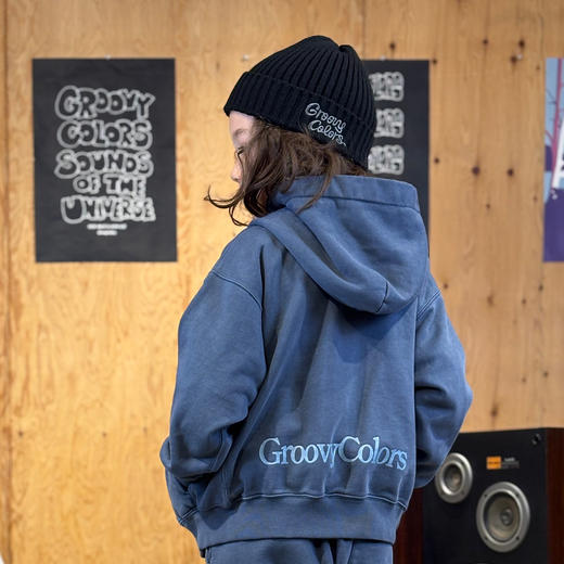 日本GC童装 Groovycolors 复古连帽运动夹克 商品图3