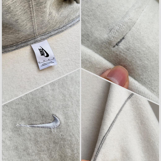 原单nk加绒卫衣帽衫1027 商品图9