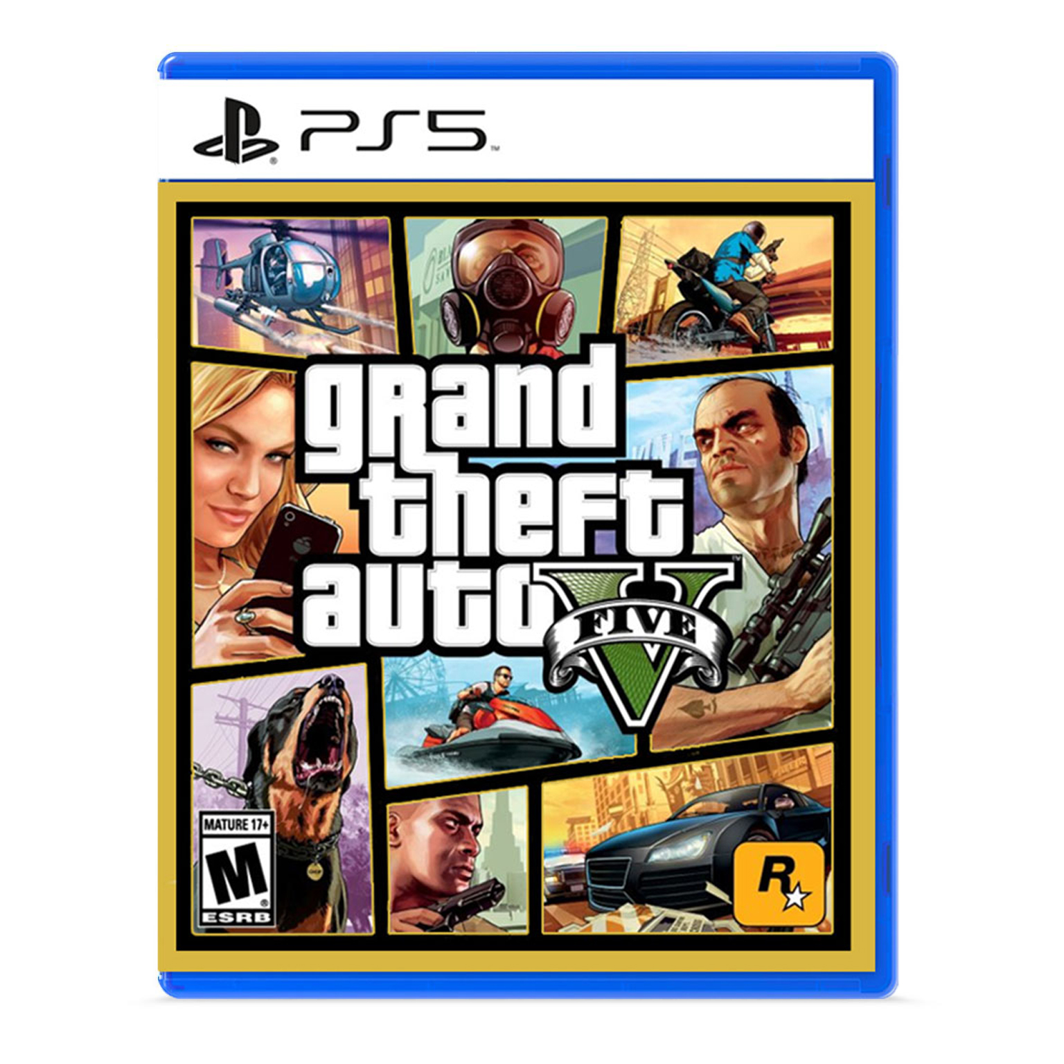 PS5游戏 侠盗猎车手5 GTA5 中文版