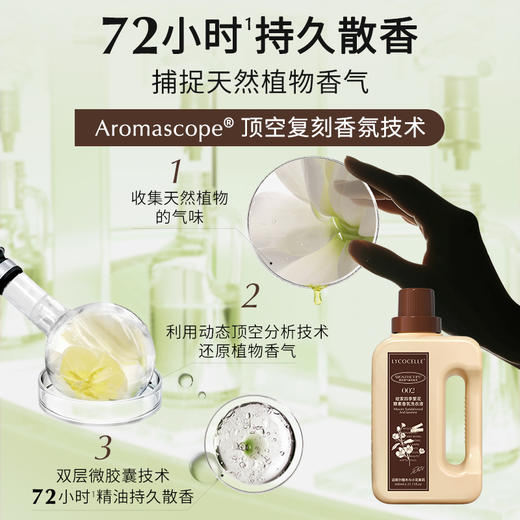 绽家四季繁花洗衣液600ml（赠品香型随机） 商品图3