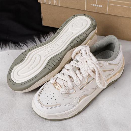 李宁女子2025春秋防滑板鞋休闲鞋AGCV008-1 商品图4