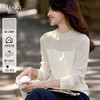 【10/23新品】熙世界柔软云感网纱半高领针织衫女2025年秋冬新款内搭上衣打底衫 商品缩略图0