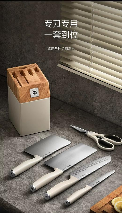 【6F】WMF  Cryo Shine刀具6件套（黑/白） 商品图3