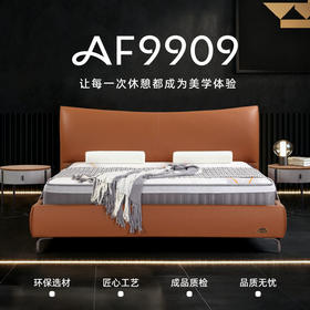 AF9909真皮床架