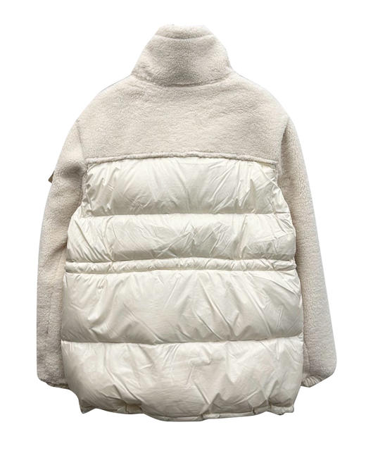 女款羊羔绒拼接羽绒服018 商品图1