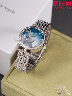 梵克雅宝新款诗意复杂功能系列 Lady Féerie女士石英腕表 象征喜悦与希望的仙子和芭蕾舞者