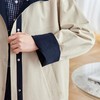 馥迦高级感撞色立领中长款风衣 商品缩略图10