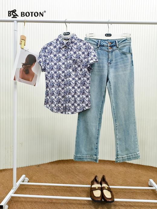 【第2件半价！尾货清仓不退换】波顿女士针织衬衫LT167 商品图1