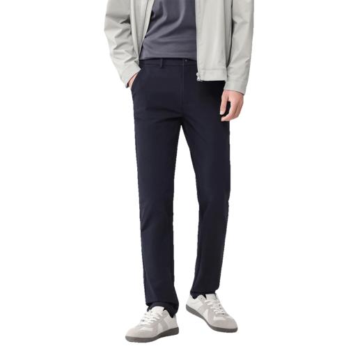 罗蒙秋冬休闲裤户外暗纹肌理创新如意腰头设计百搭日常显腿长长裤子男 商品图8