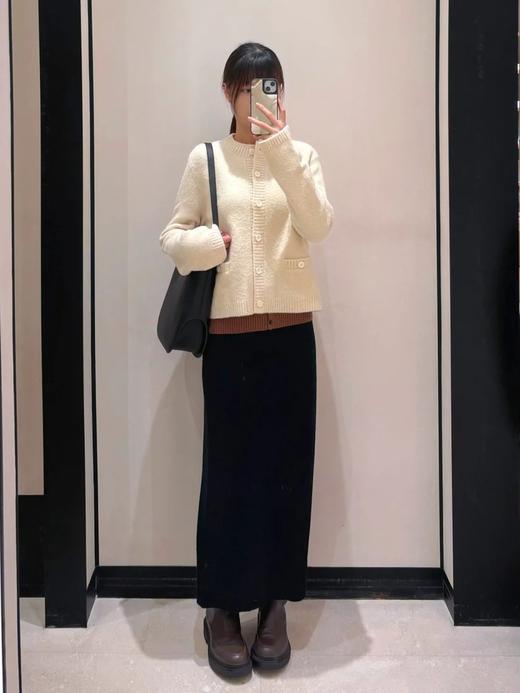 【高品质私服】【IC牦牛绒圈圈纱针织开衫】灵感来源于小香风，简约低调，精致、优雅的调性G1192-CC【无标出货 介意慎拍】 商品图1