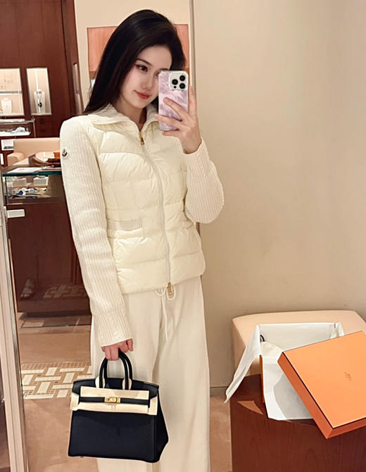 蒙口 针织拼接羽绒外套（SS） 商品图7