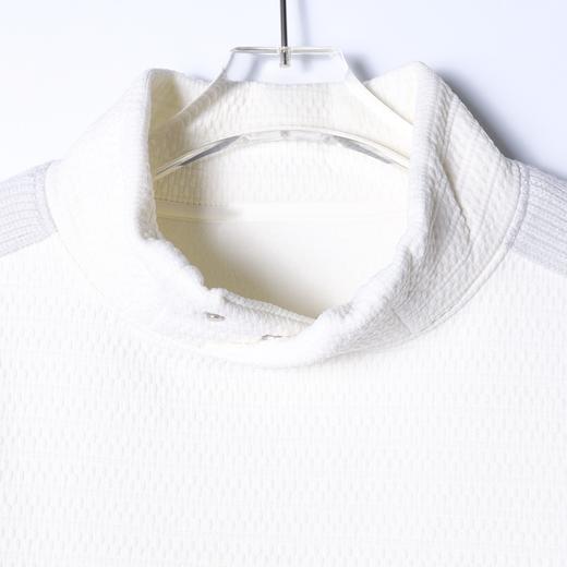 52092SDSA秋冬新款痞帅男装潮牌撞色肌理感立领卫衣下摆松紧设计百搭 商品图2