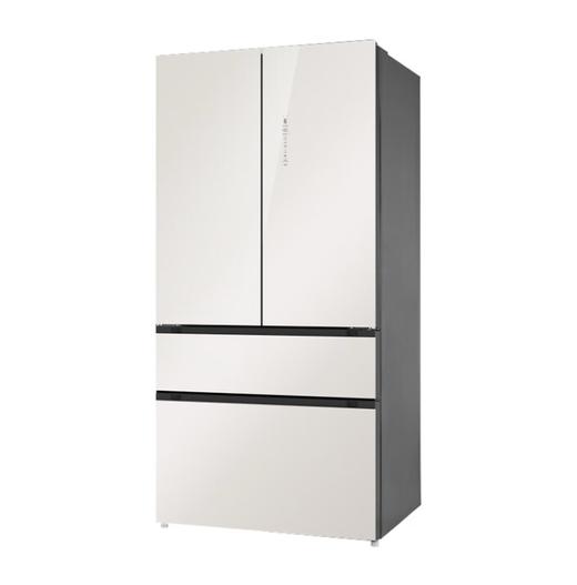 美菱 冰箱 BCD-558WFP9BIZ 558升 法式多门 嵌入式 风冷 变频 一级能效 底部散热 自动制冰 钢化玻璃面板 电脑控温 浅色系 商品图3