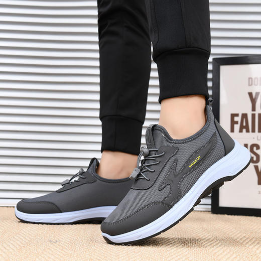 加绒健步鞋冬季新款男女同款舒适轻便爸爸妈妈鞋加厚保暖休闲棉鞋 商品图3