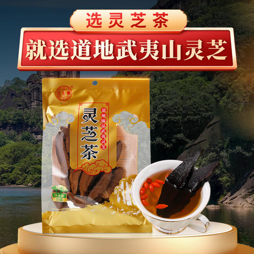 武夷山元生泰紫灵芝片30g/袋有机种植泡水煲汤泡酒料 商品图8
