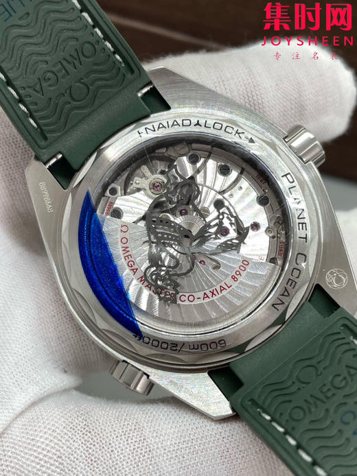 欧米茄VS海马600米系列 VS海洋宇宙 磨砂绿 8900一体机 男士腕表 商品图5