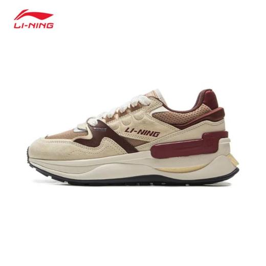 李宁女子2025春秋透气老爹鞋休闲鞋AGCV010-1 商品图0