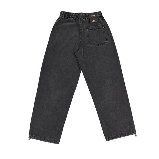 半身缘男裤 秋季活力怀旧洗水拼接牛仔裤253101P10130052 商品图1