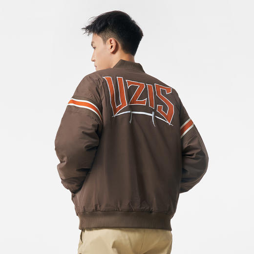 有志者UZIS 训练运动梭织夹棉外套尖峰 商品图3