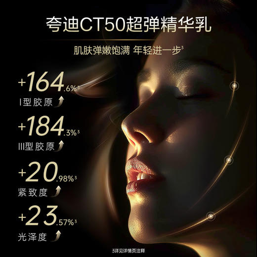 【夸迪】夸迪动能支撑轻龄乳 100ml 买100ml至高享120ml 紧塑稳固 亮润年轻肌 商品图2