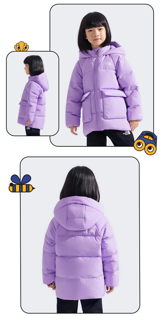 北面 25年秋冬  羽绒服 88VF 商品图5