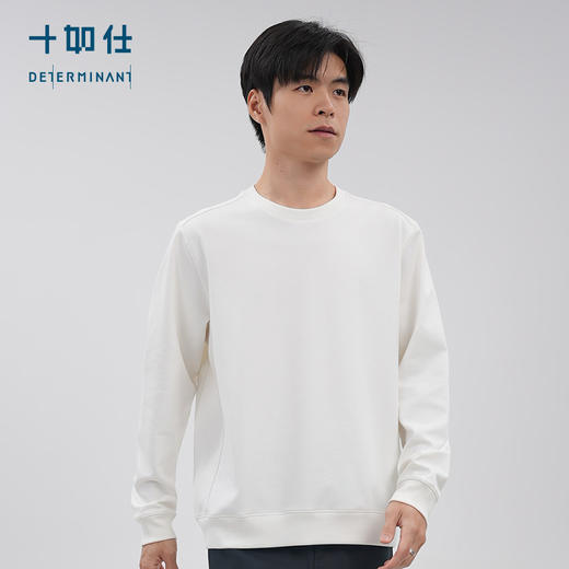 秋冬针织圆领百搭提花卫衣-LS04-C1 商品图11