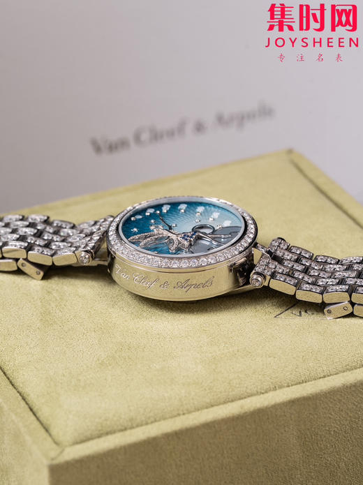 梵克雅宝新款诗意复杂功能系列 Lady Féerie女士石英腕表 象征喜悦与希望的仙子和芭蕾舞者 商品图6