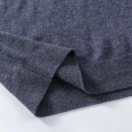 【100%绵羊毛 温暖加倍 柔滑不扎皮肤】耐尔男款万金油打底羊毛衫（W3066） 商品图4
