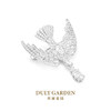 杜丽花园DULY GARDEN 法国高端设计胸针品牌白色满镶鸟送礼品配饰 11288ZW 商品缩略图2