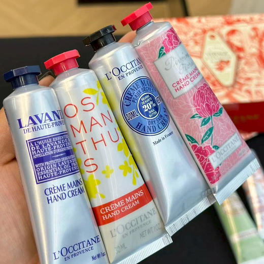 「双十二美妆节 送礼袋】L'occitane欧舒丹秋冬限定护手霜八件套30ml*8·一般贸易 商品图11