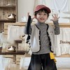 Laffey & Monkey拉菲猴儿秋冬马甲男女宝宝加绒内穿双面保暖背心加厚奥粒绒坎肩外穿80-150 商品缩略图2