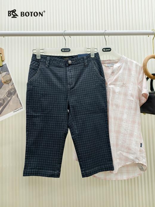 【第2件半价！尾货清仓不退换】波顿女士休闲中裤LE383 商品图4