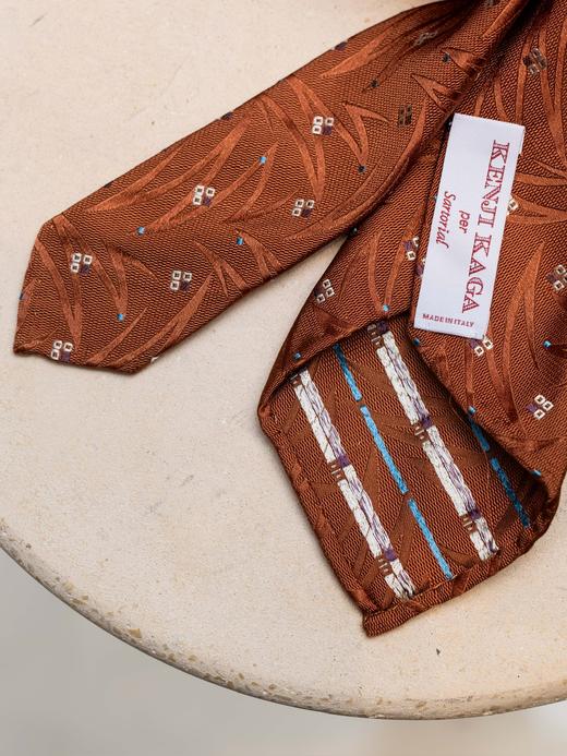 Kenji Kaga 七折无里衬领带 商品图1