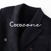 COCO ZONE 刘一一  “安东尼"绵羊毛混纺简约双排扣外套 CD2A2237 商品缩略图2