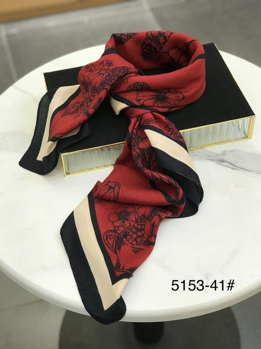 优品堂『花影摇曳2』90×90方巾 商品图10