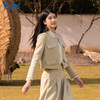 NUTS商场同款秋冬款设计感时尚气质百搭直筒短款外套女4420401A1 商品缩略图2