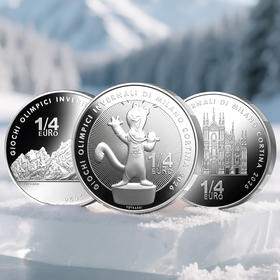 【官方正品】2026年米兰冬奥会纪念币·单枚装·三枚装·十连号·法定货币