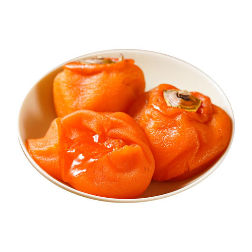 企鹅市集|陕西富平 流心冰柿特大果6枚装/盒*2 柔嫩流蜜 清甜柿香 柿饼 商品图5