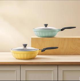 北鼎不粘平底煎炒锅 30cm/32cm