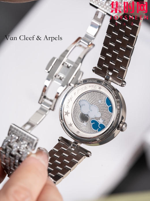 梵克雅宝新款诗意复杂功能系列 Lady Féerie女士石英腕表 象征喜悦与希望的仙子和芭蕾舞者 商品图7