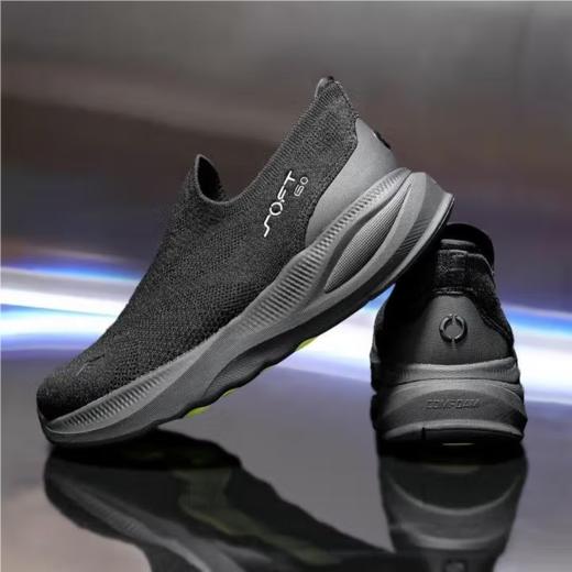 李宁男子2025春秋一脚蹬柔软休闲鞋运动鞋AGLV017-9 商品图2