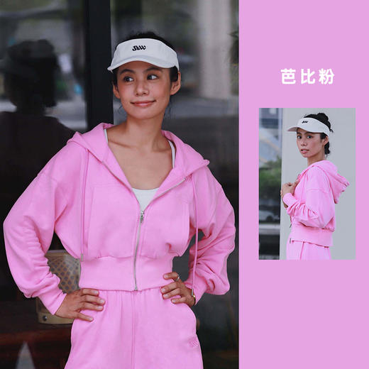 【sw速惟】 秋冬百搭运动风宽松连帽卫衣1090 商品图2