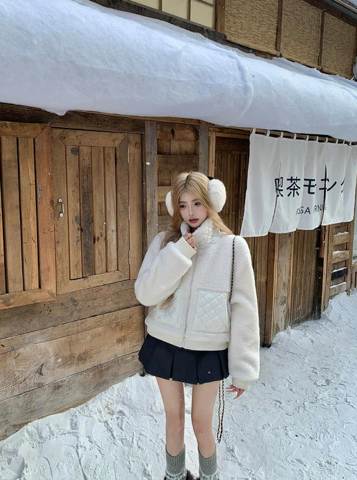 alo Sherpa Edge Bomber立领短款夹克外套（SS） 商品图7