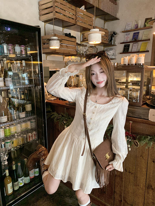 【189元任选2件】最后一波现货！法式蕾丝边连衣裙 商品图12