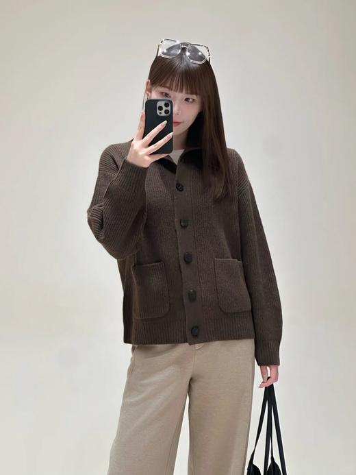 【高品质私服】【IC牦牛绒针织开衫】天然色泽、柔软蓬松、保暖舒适、色彩独特且光泽柔和G1579-CC【无标出货 介意慎拍】 商品图10