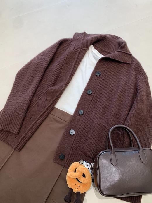 【高品质私服】【IC牦牛绒针织开衫】天然色泽、柔软蓬松、保暖舒适、色彩独特且光泽柔和G1579-CC【无标出货 介意慎拍】 商品图11