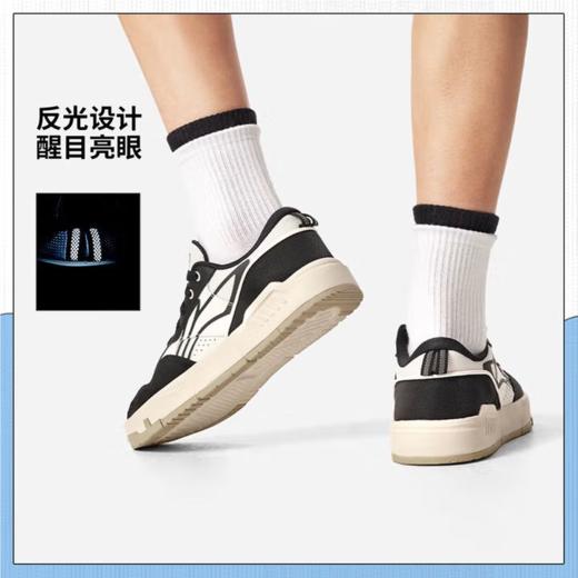 李宁男子2025春秋滑板鞋运动鞋休闲鞋板鞋AGCV207-2 商品图1