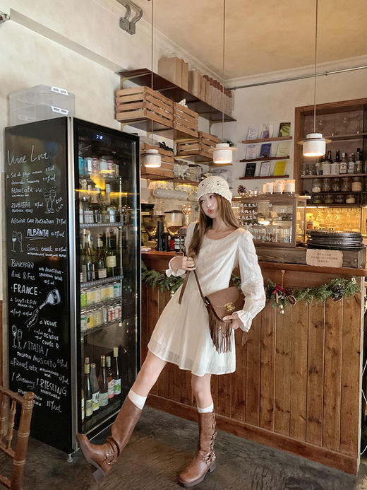 【189元任选2件】最后一波现货！法式蕾丝边连衣裙 商品图10